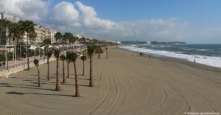 La playa de la Rada Estepona