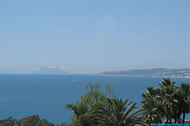 Estepona vistas a Gibraltar